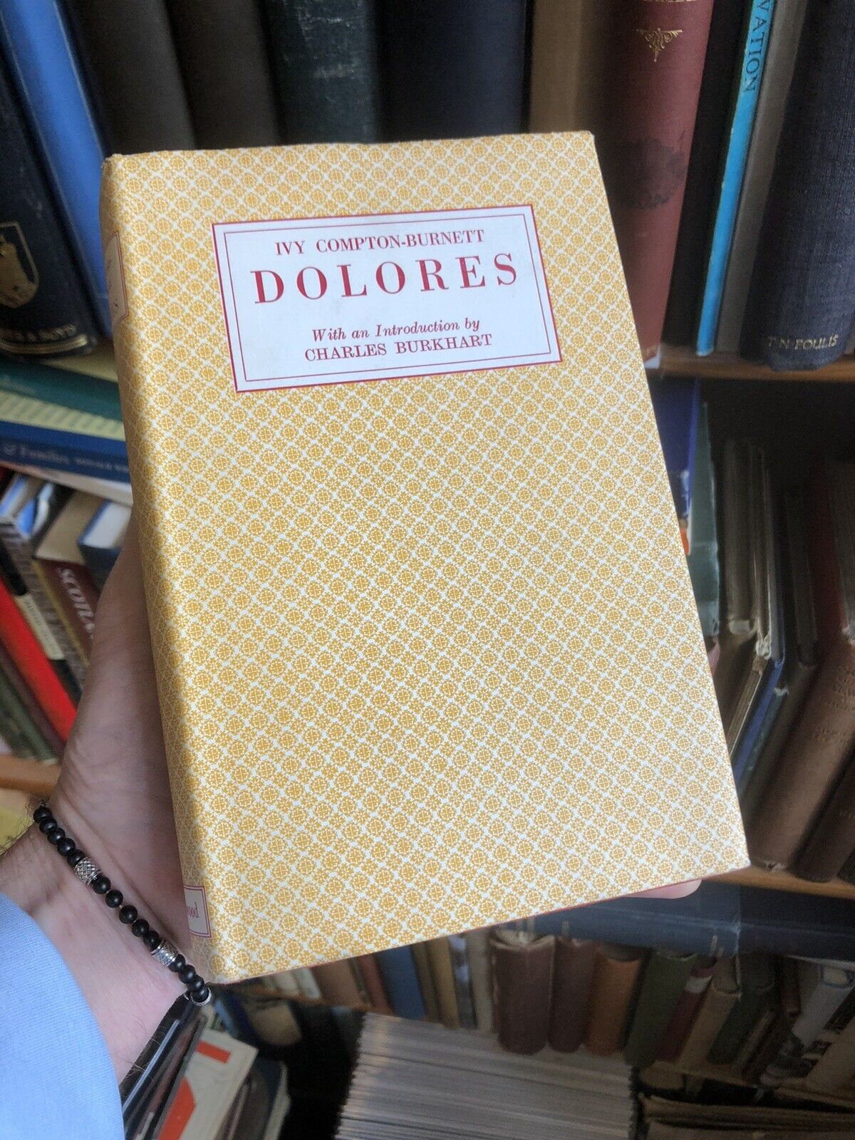 Ivy Compton-Burnett : Dolores : Intro by Charles Burkhart : HB in Wrapper 1971