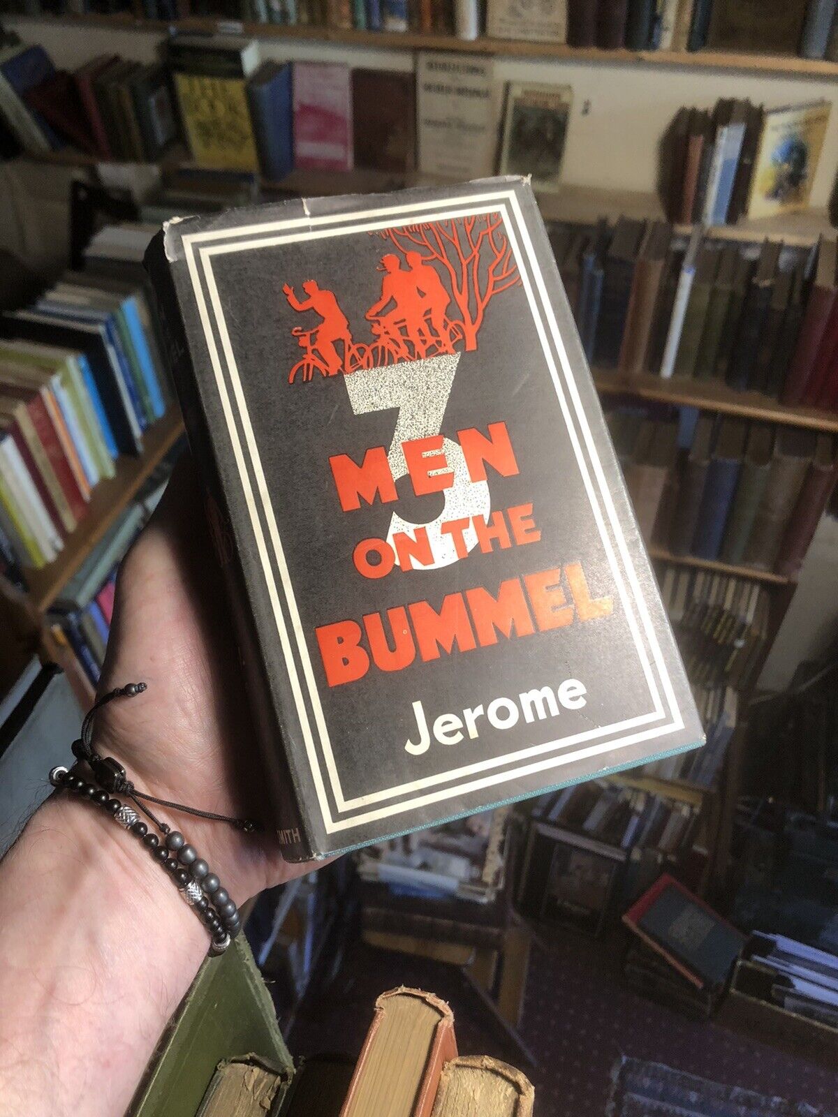Jerome K Jerome : Three Men on the Bummel : Hardback in Dust Jacket 1937