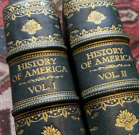 1777 HISTORY OF AMERICA William Roberson FIRST EDITION (2 Vols) Maps