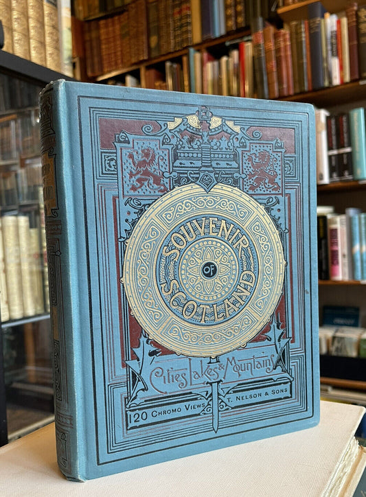 (1892) 120 Stunning Chromolithographs of Scotland Iona Castles Lochs Glens Views