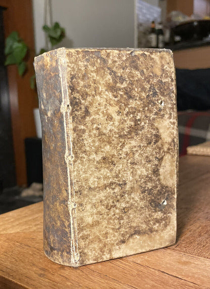 1585 De honesta disciplina : Petri Criniti Viri Doctissimi : Latin Vellum