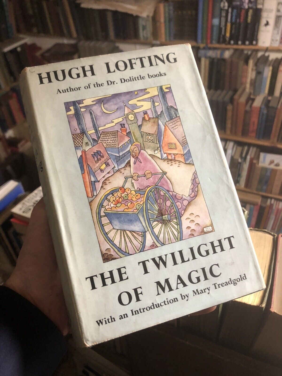 Hugh Lofting : The Twilight of Magic : Hardback in Dust Jacket : Illustrated1958