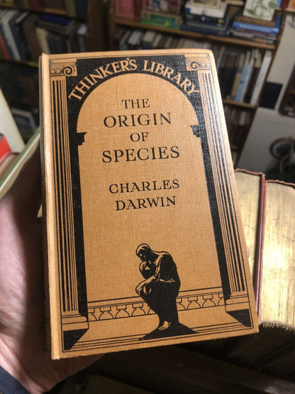 1929 Charles Darwin : The Origin of Species by Means of Natural Selection : VGC