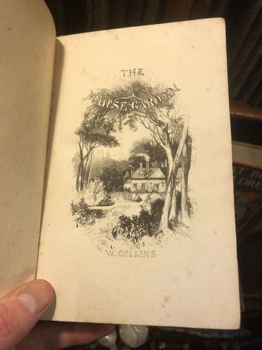 1836 THE MANSE GARDEN by Nathaniel Paterson EARLY ARISTOCRATIC GARDENING BOOK