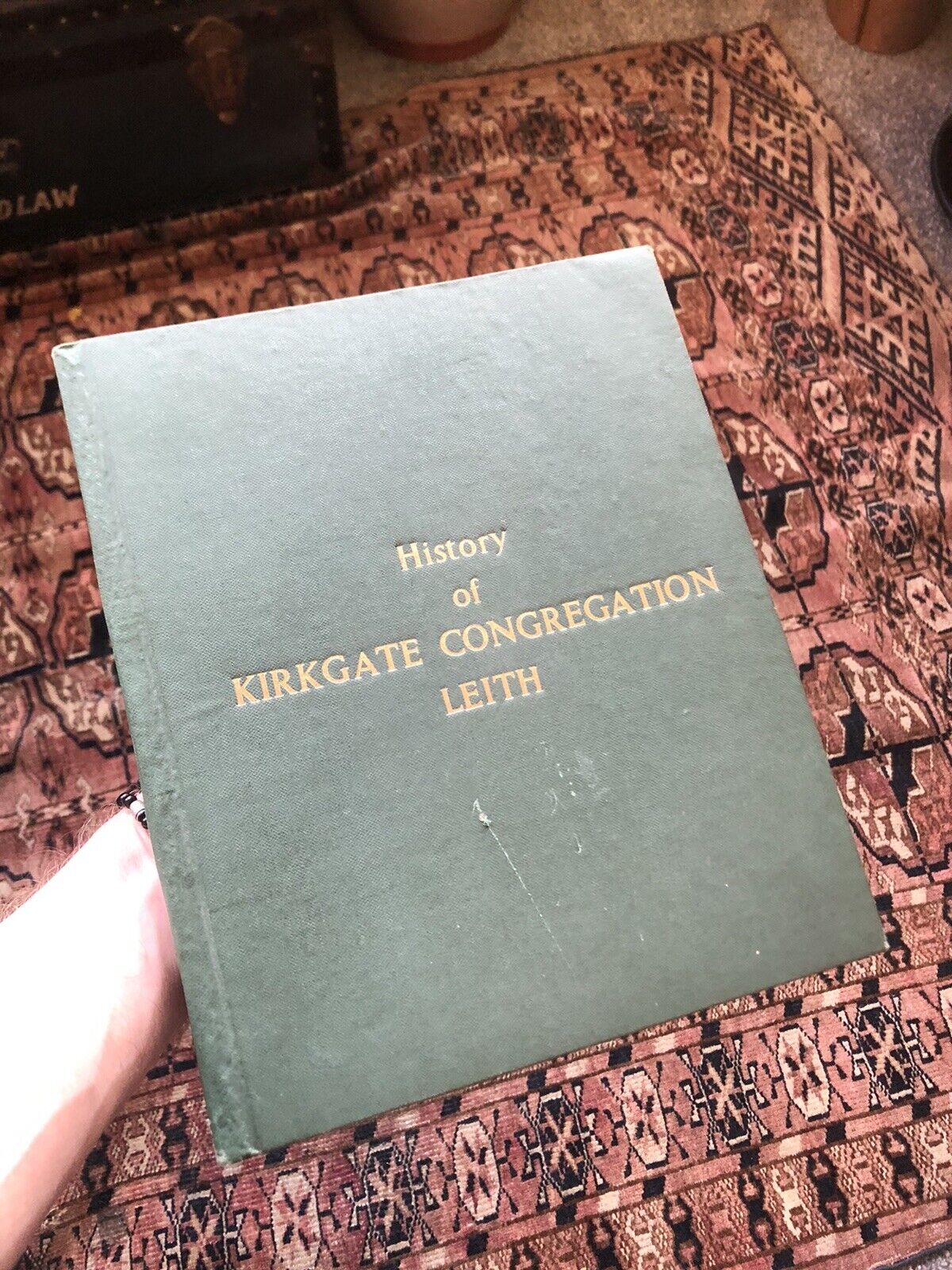 History KIRKGATE CONGREGATION LEITH Unpublished Manuscript James Scott Marshall