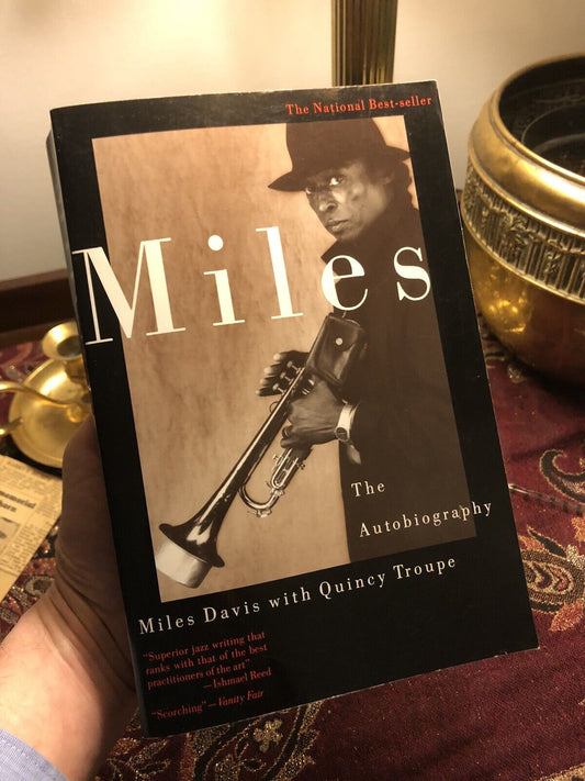 MILES : THE AUTOBIOGRAHY Miles Davis with Quincy Troupe JAZZ Trumpeter