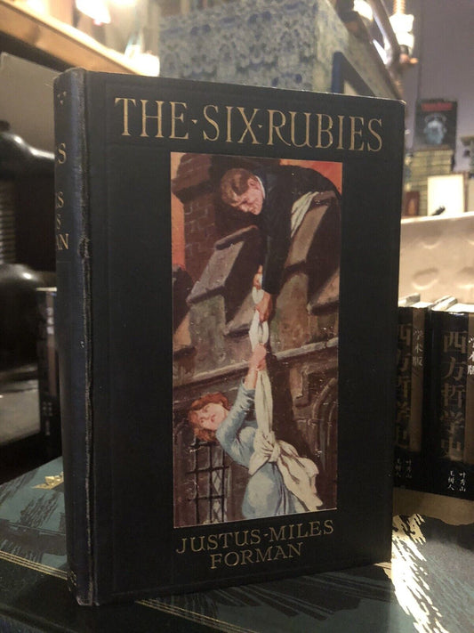 1914 Justus Miles Forman - The Six Rubies ( American Crime Fiction ) 1st Edition