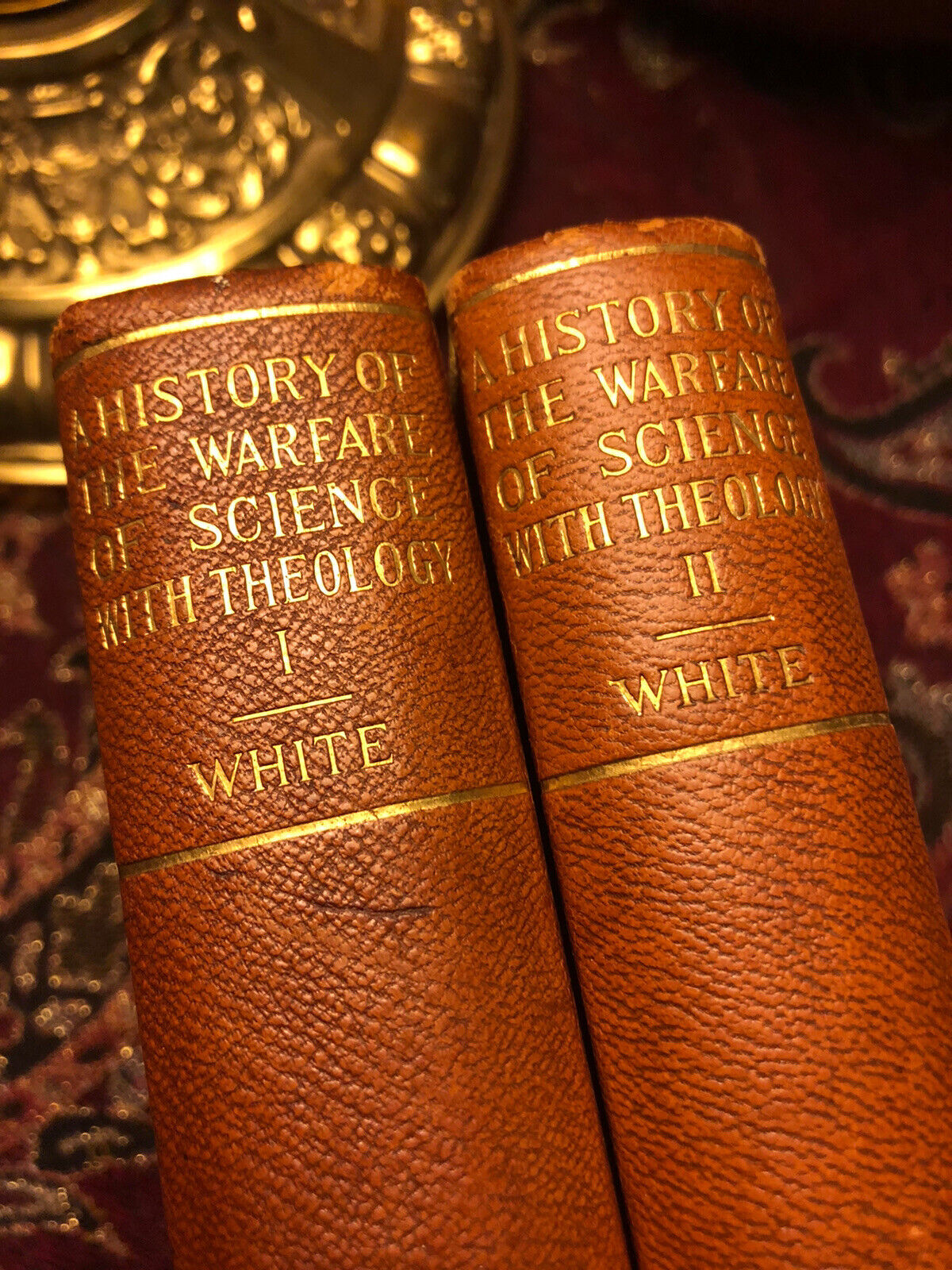1898 HISTORY OF THE WARFARE OF SCIENCE : Dixon White : THEOLOGY IN CHRISTENDOM