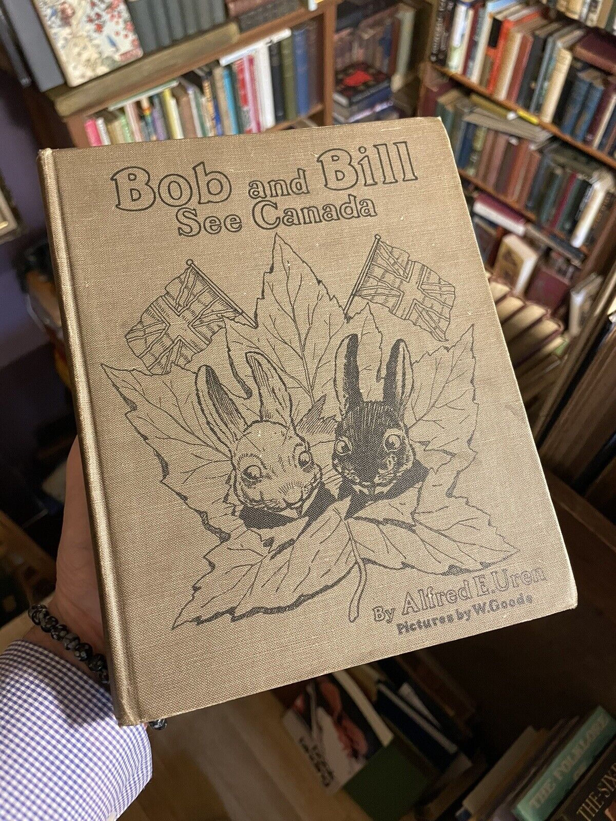 1919 Bob and Bill See Canada : Alfred E. Uren : Illustrated by W. Goode : Rabbit