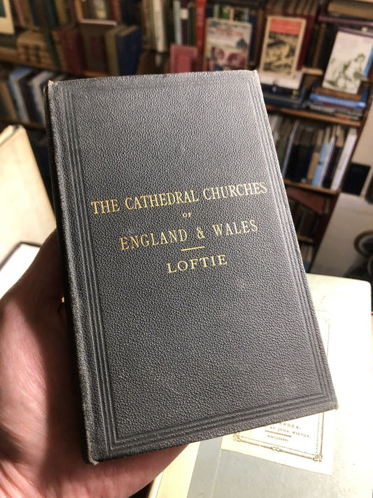 1892 Cathedral Churches of England & Wales : Loftie : Architecture (29 Plans)