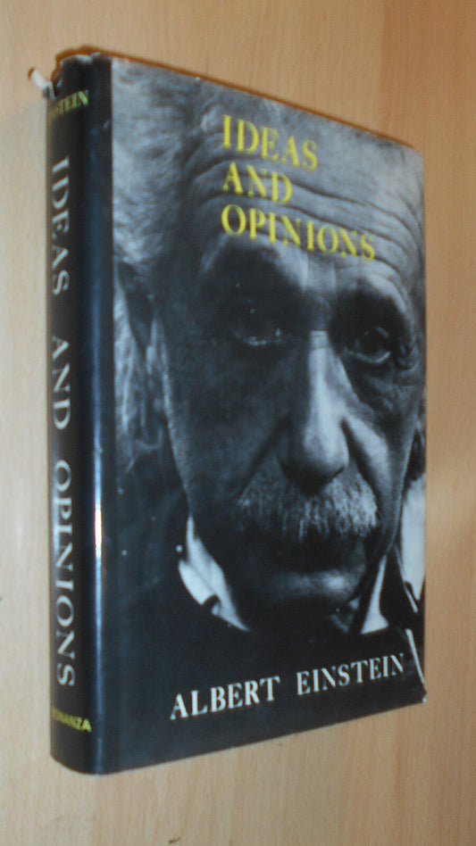 1954 Ideas and Opinions / Albert Einstein / Physics Science / Theory Relativity