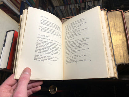 1926 EDWARD SHANKS Collected Poems 1900-1925 WWI POETRY War Poet