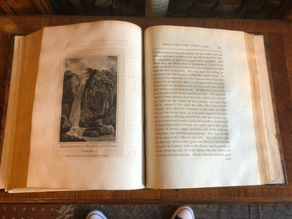 1791 Newte : Observations on a Tour in England and Scotland (Map + Engravings)