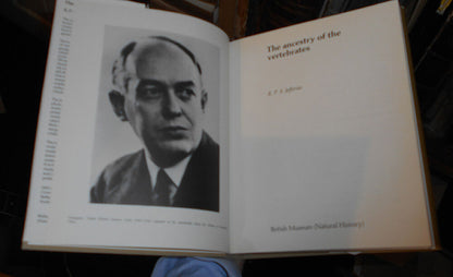 R.P.S. Jefferies THE ANCENSTRY OF THE VERTEBRATES Zoology Palaeontology 1986
