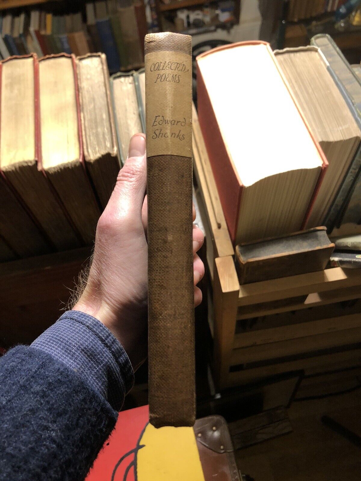 1926 EDWARD SHANKS Collected Poems 1900-1925 WWI POETRY War Poet