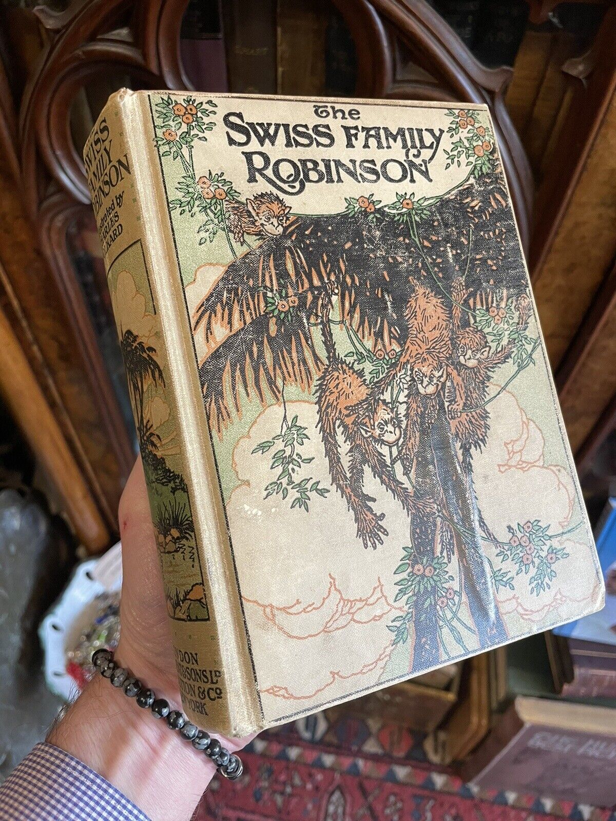 The Swiss Family Robinson : Illus by Charles Folkard : Johann David Wyss 1934