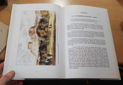History of Bruntsfield Allied Golf Club - Scotland Edinburgh Golfing SIGNED copy