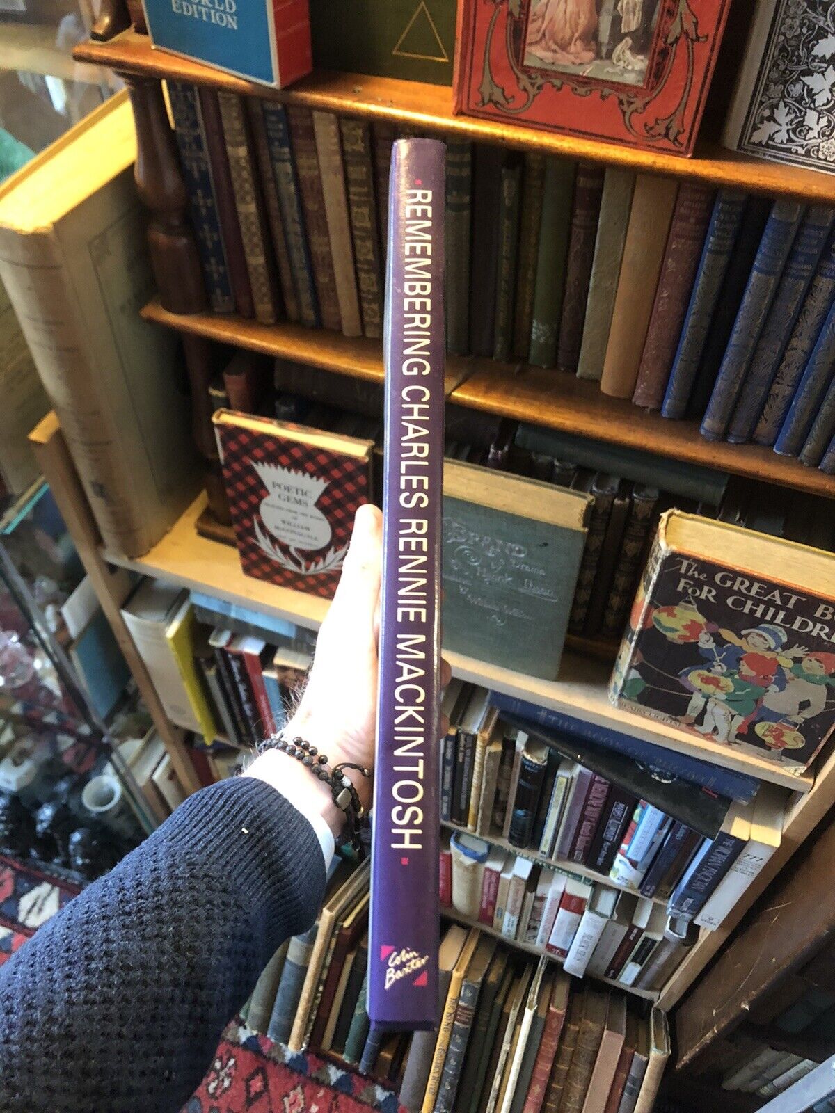 Remembering Charles Rennie Mackintosh SIGNED COLIN BAXTER Illustrated Biography
