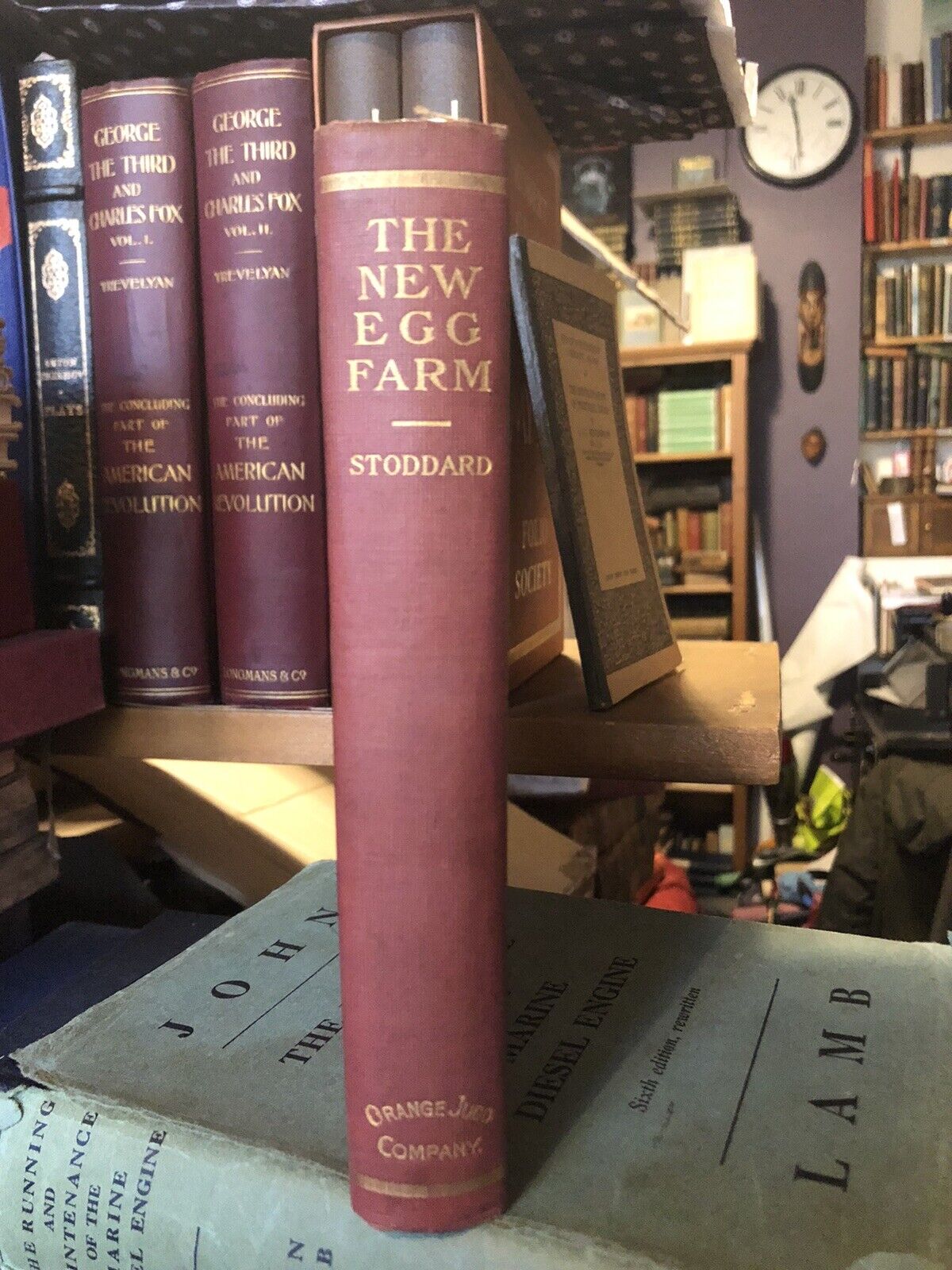 1915 Stoddard's THE NEW EGG FARM Poultry Farming - Chickens Coops - Brooders