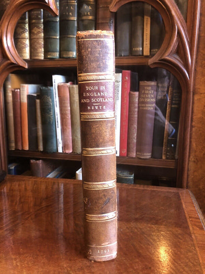 1791 Newte : Observations on a Tour in England and Scotland (Map + Engravings)