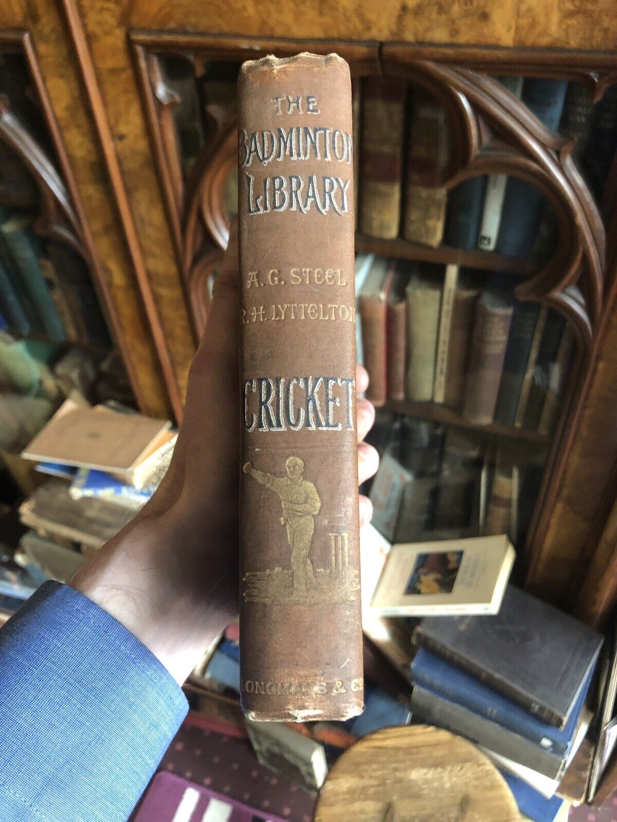 1898 CRICKET By A G Steel BOWLING FIELDING CAPTAINCY Australians UMPIRES
