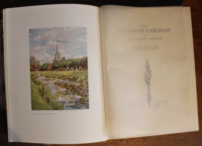 The Charm of Gardens - Dion Clayton Calthrop - First Edition - Circa. 1917