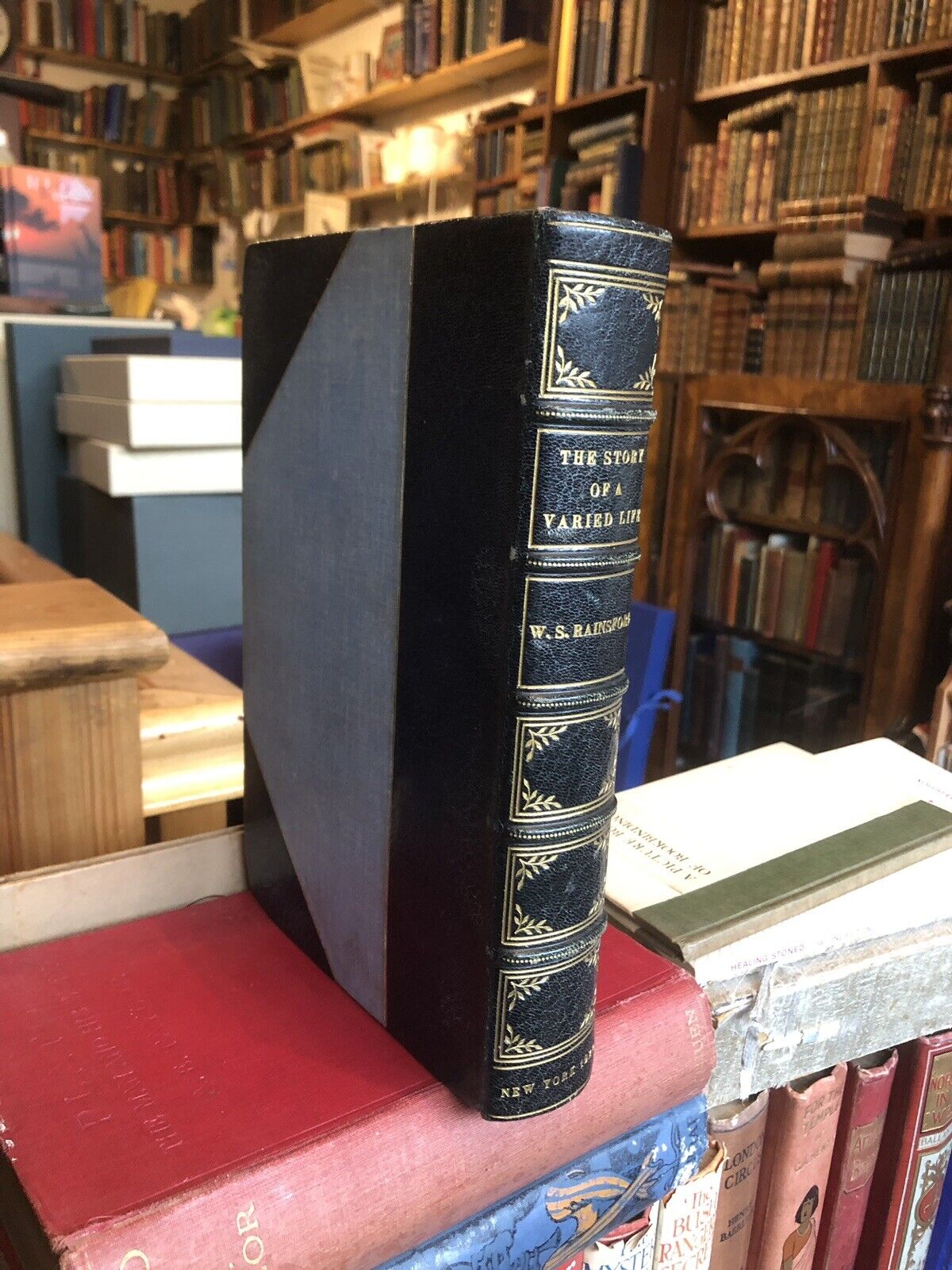 W S Rainsford - The Story of a Varied Life  An Autobiography - Fine Binding 1922