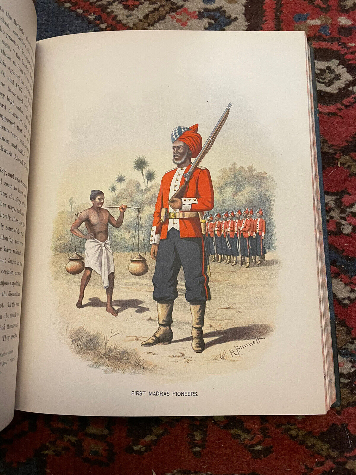 The British Army : Indian &amp; Colonial Forces : Queen's Military Regiments c1880