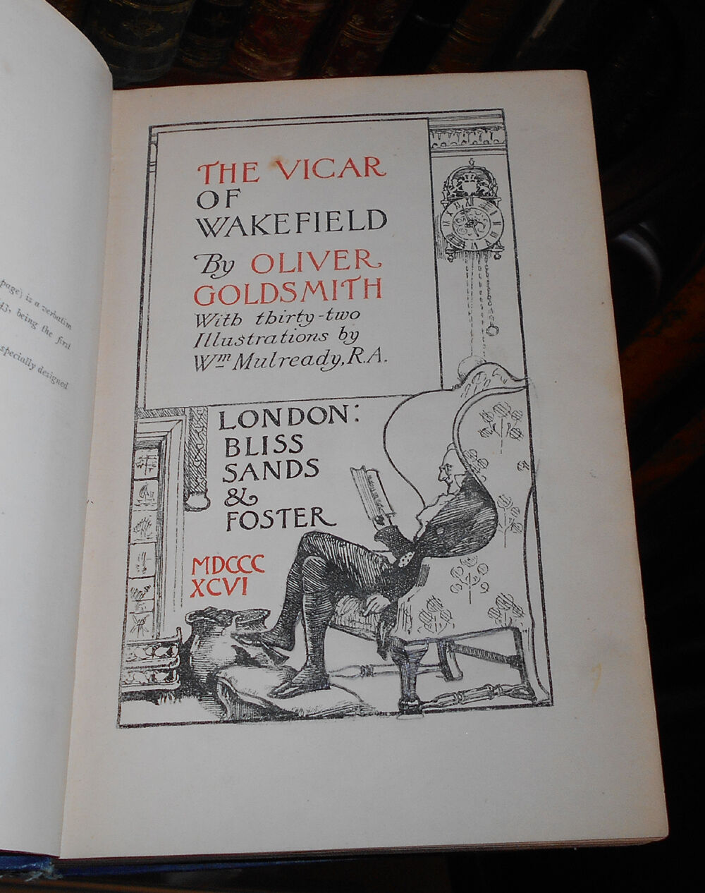 The Vicar of Wakefield - Oliver Goldsmith - 32 Illustrations by William Mulready