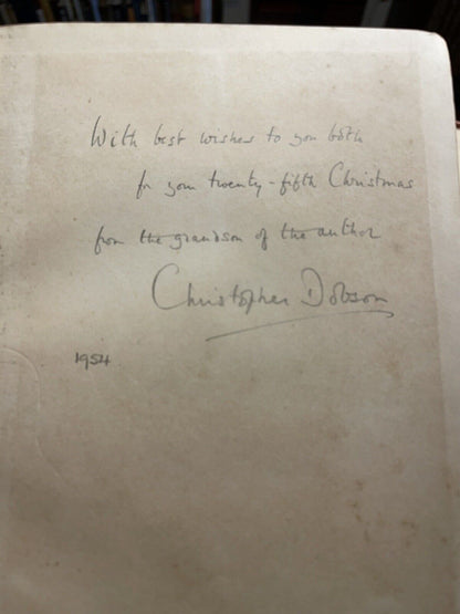 Austin Dobson SIGNED COPY Ballad of Beau Brocade and Other Poems : Hugh Thomson