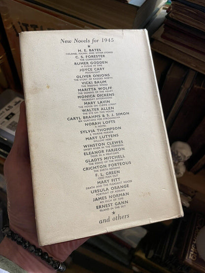 OLIVER ONIONS The Story Of Ragged Robyn FIRST EDITION 1945 with Dust Jacket VGC