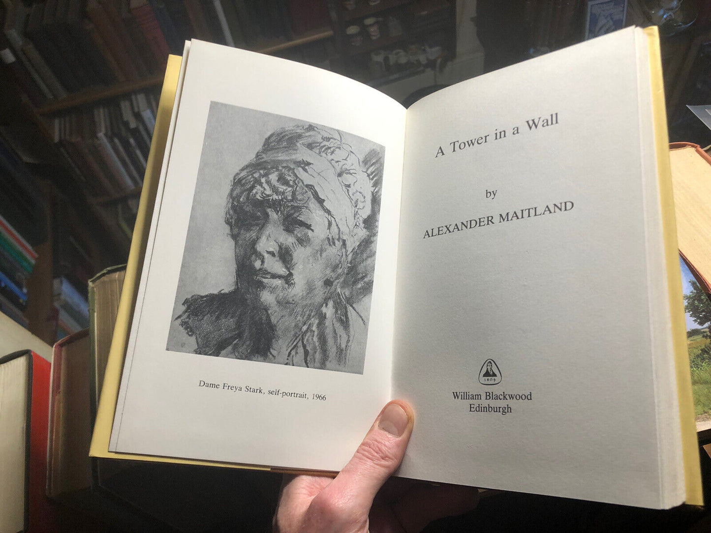A Tower in a Wall : Conversations with Dame Freya Stark : Alexander Maitland