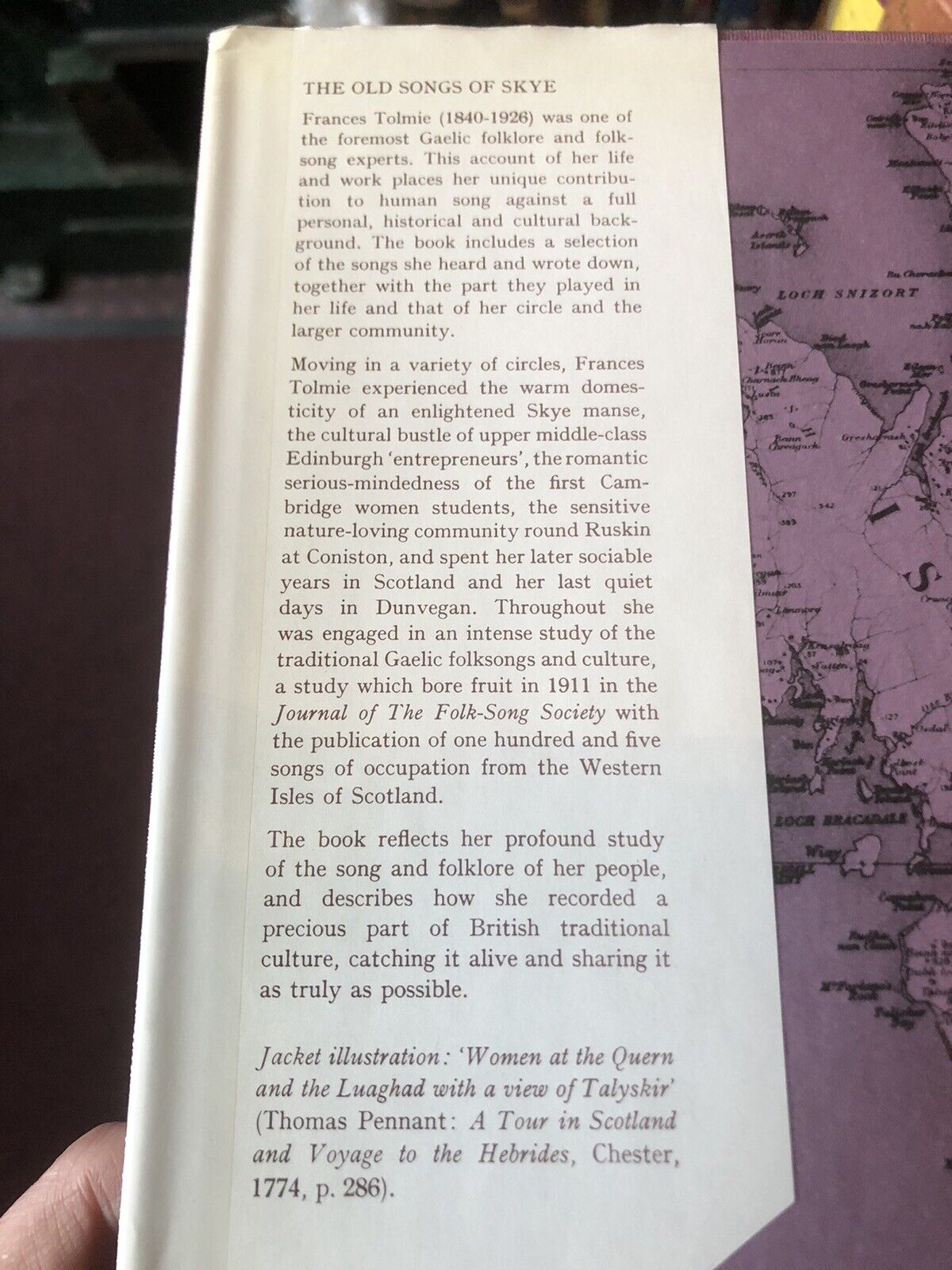THE OLD SONGS OF SKYE : Frances Tolmie and her Circle ETHEL BASSIN Scotland 1977