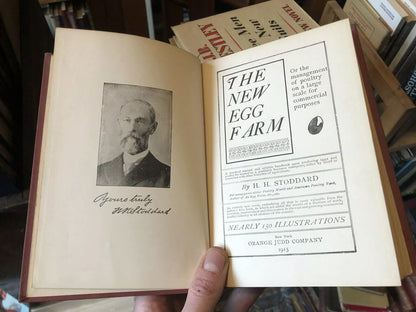 1915 Stoddard's THE NEW EGG FARM Poultry Farming - Chickens Coops - Brooders
