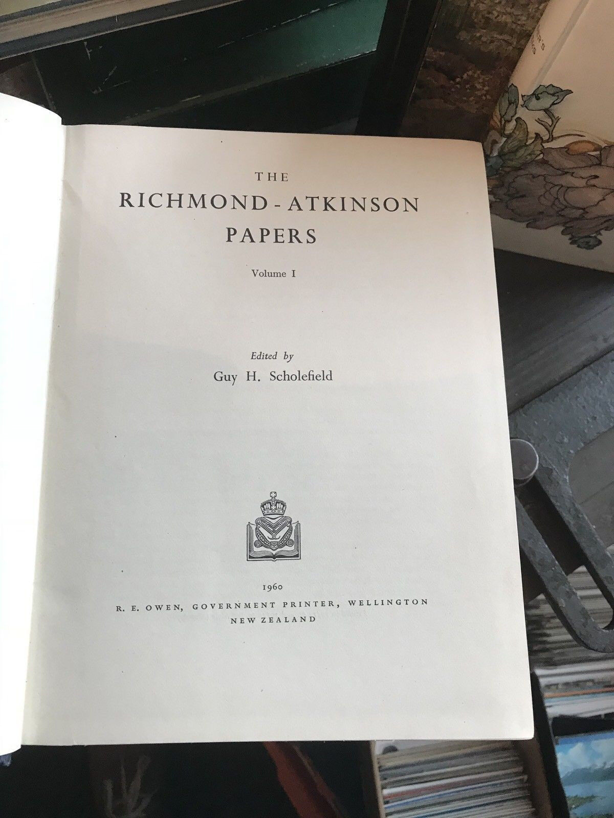 The Richmond Atkinson Papers 2 Vols NEW ZEALAND Maori People Early Settlers