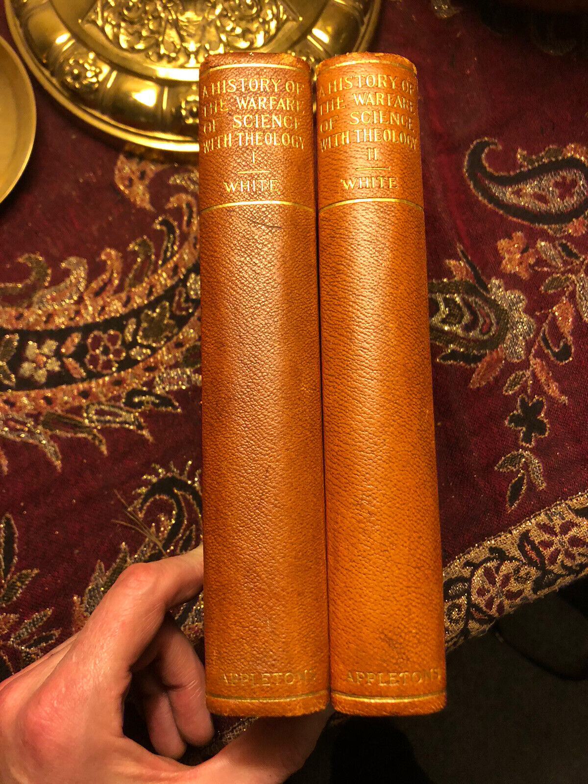 1898 HISTORY OF THE WARFARE OF SCIENCE : Dixon White : THEOLOGY IN CHRISTENDOM