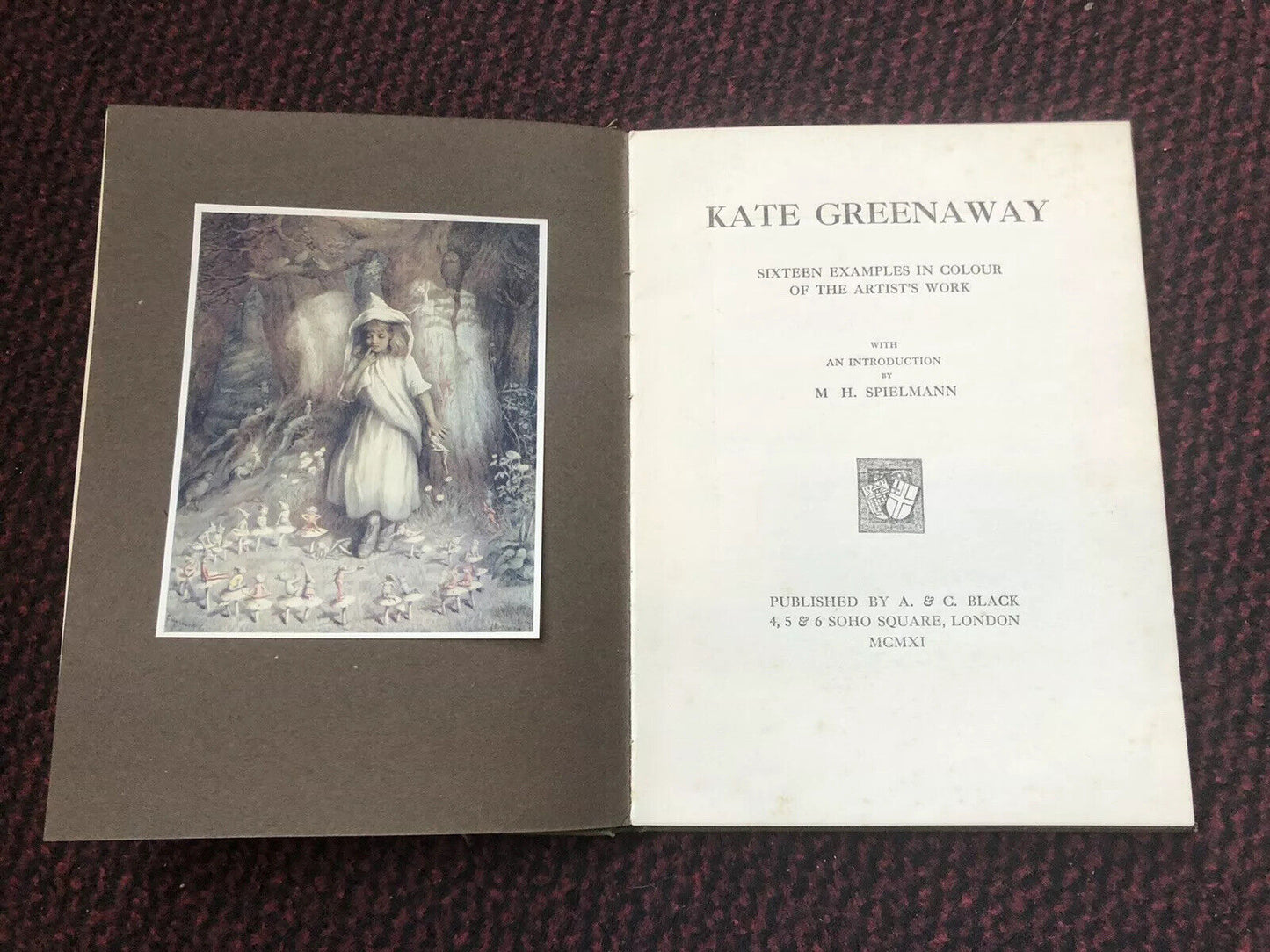 Kate Greenaway : Sixteen Examples in Colour of the Artist's Work 1911