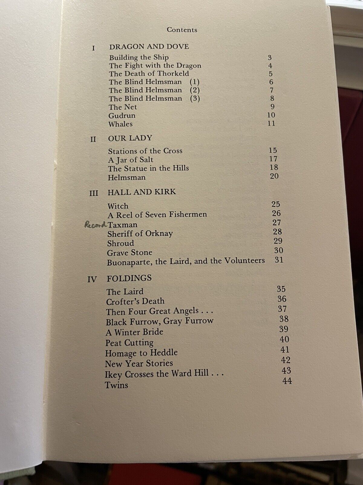 George Mackay Brown : Fishermen with Ploughs : Orkney : Poetry : Poems 1st 1971