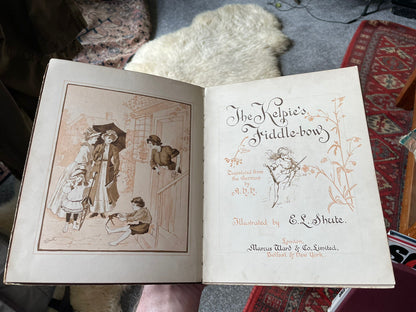 1880s German FAIRY TALE Kelpie’s Fiddle Bow : Victorian Childrens Illustrated