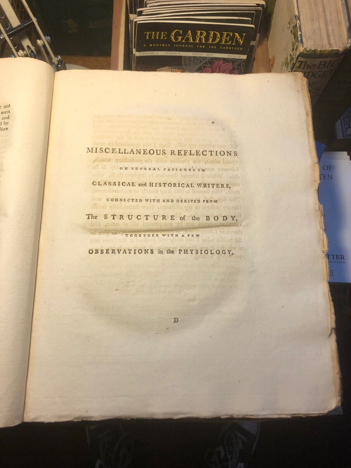 1786 Works of Charles Collignon - Structure of Anatomy - Art of Physic Medicine