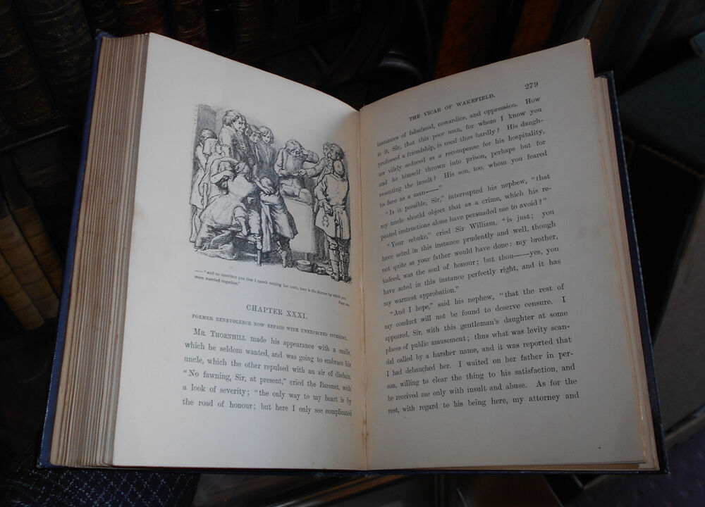 The Vicar of Wakefield - Oliver Goldsmith - 32 Illustrations by William Mulready