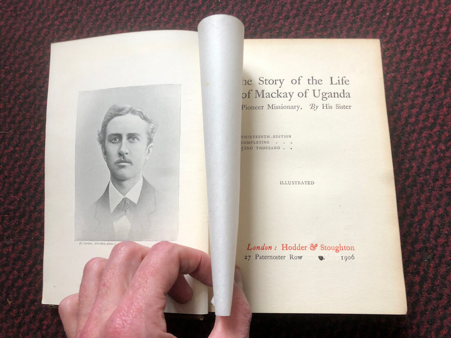 1906 The Story of Mackay of Uganda : Pioneer Missionary Africa : Illustrated