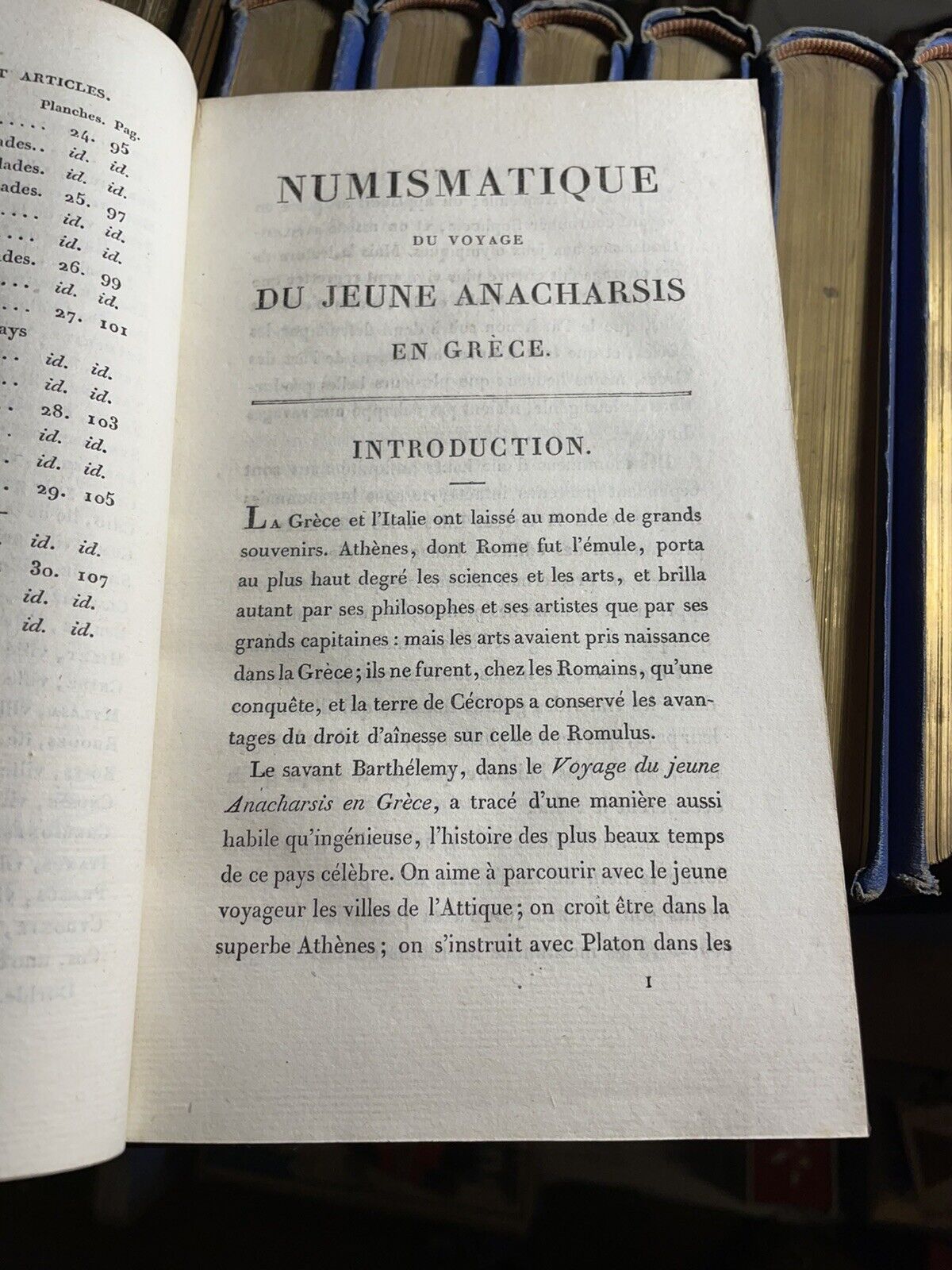 Numismatique du Voyage du Jeune Anarchasis ou Médailles (30 Engraved Plates)