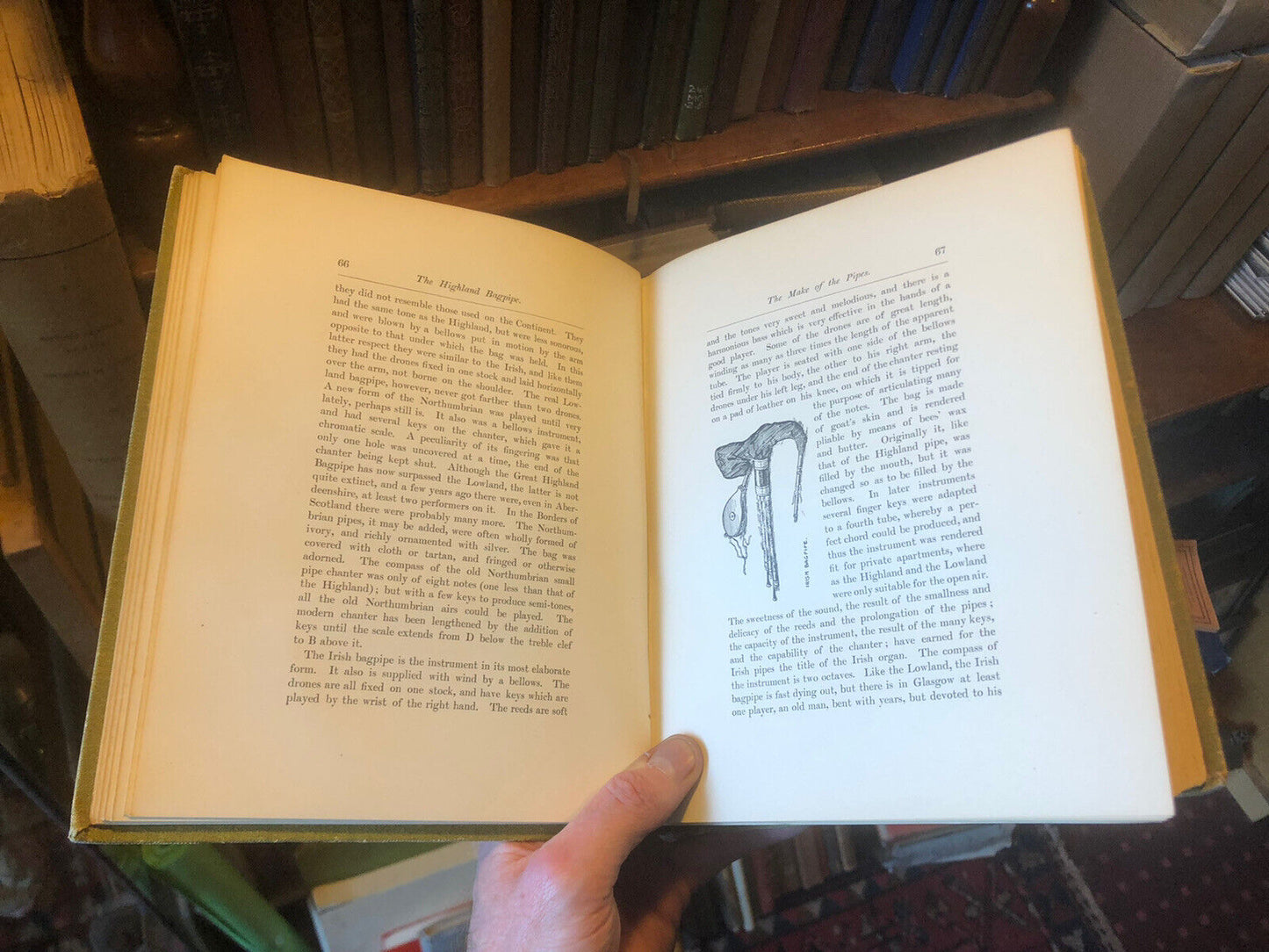 THE HIGHLAND BAGPIPE Its History Literature &amp; Music W L MANSON Scottish Pipers