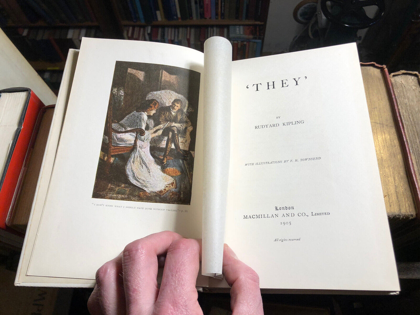 1905 Rudyard Kipling : They : First Edition : **A Very Good Copy** Illustrated