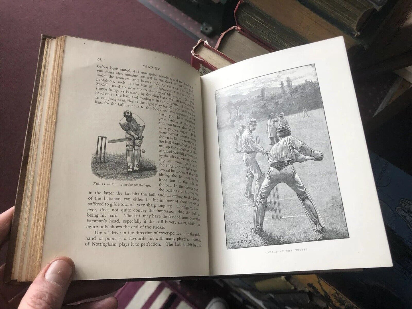 1898 CRICKET By A G Steel BOWLING FIELDING CAPTAINCY Australians UMPIRES