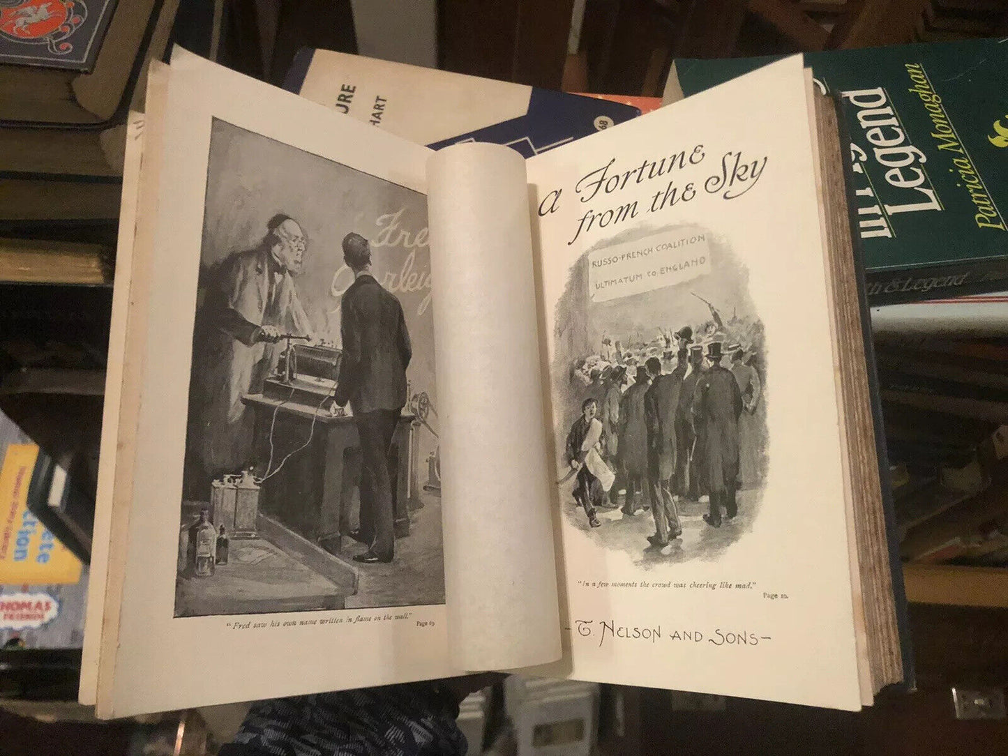 1903 Kuppord's A Fortune from the Sky - Science Fiction about a Death Machine