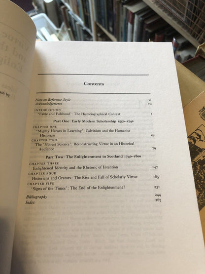 Virtue, Learning and the Scottish Enlightenment - David Allan - Scottish History