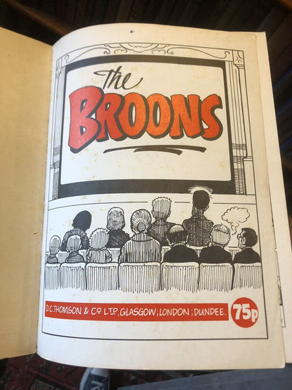 The Broons 1977: Scottish Comic Book Annual : Scotland : Dudley D Watkins