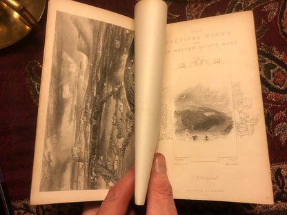 1852 The Poetical Works of Sir Walter Scott : Memoir of the Author : Engravings